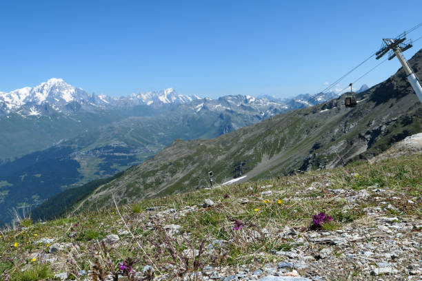 istock View of the Mont Blanc massif. 1336332670