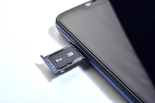 istock 8 Gb micro sd card in sim tray 1336341897