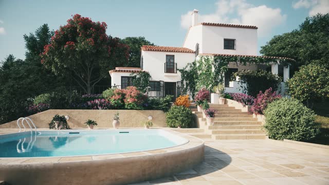 Spanish villa with pool