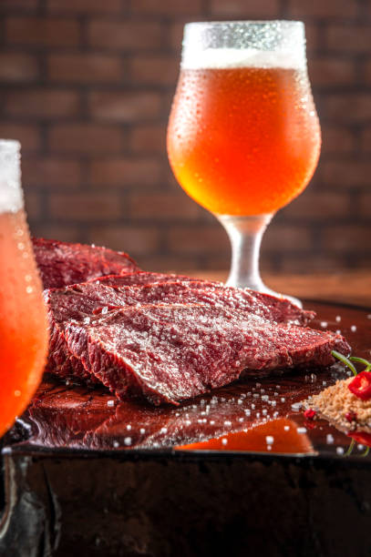 istock Grilled denver steak with beer 1336348469
