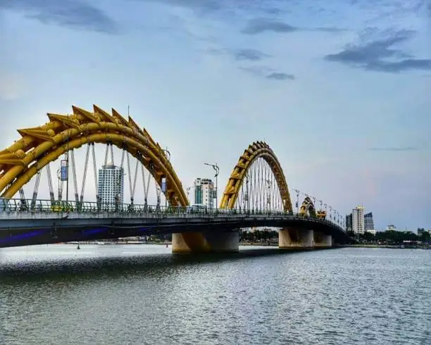 The Dragon Bridge (Vietnamese: Cầu Rồng) is a bridge over the River Hàn at Da Nang, Vietnam.
