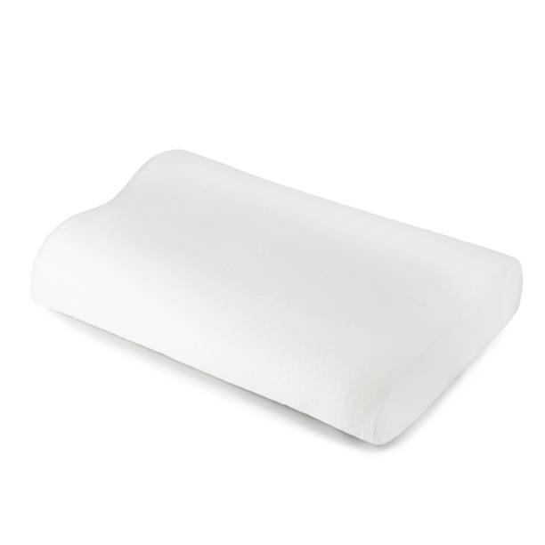 istock anatomical pillow made of foam material with memory effect, isolate on a white background 1336351393