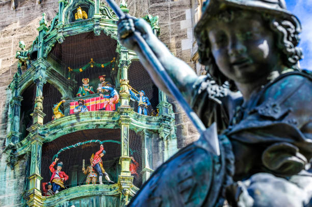 new city hall in munich - bavaria - marienplatz