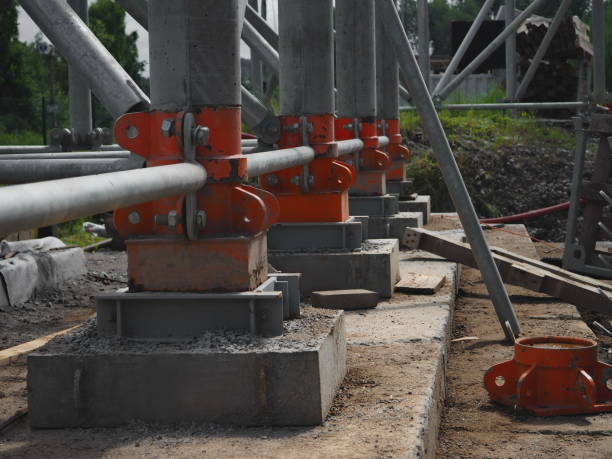 istock concrete and iron construction, building industry, bridge construction 1336359906