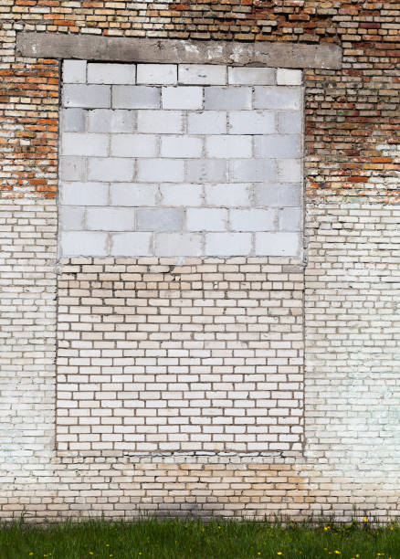 istock the wall of the building 1336379504
