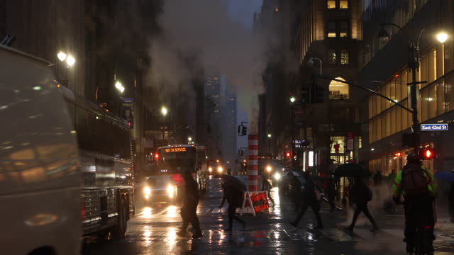 Rainy New York City