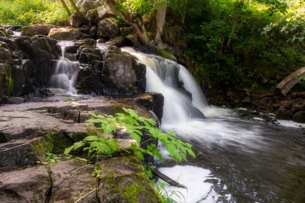 istock Hallamolla Waterfall in southern Sweden. Nature background. 1336387049