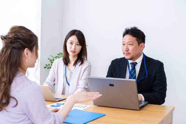 istock Business person having a meeting with a client 1336388683