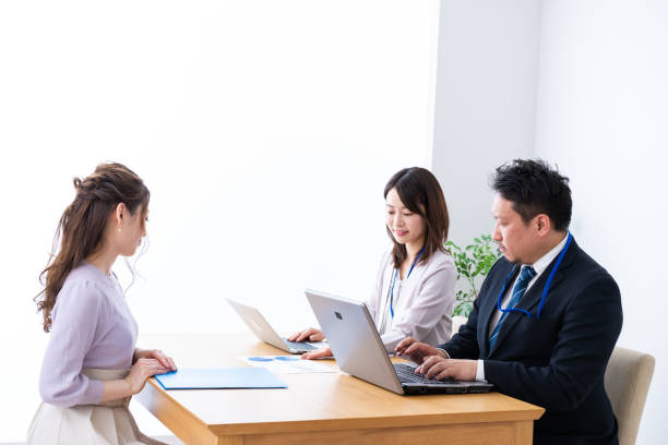 istock Business person having a meeting with a client 1336388695