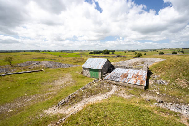 Magpie Mine at Peak District National Park in Derbyshire, England