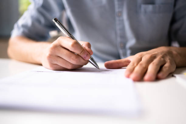 istock Legal Business Document Signature And Paperwork 1336414491