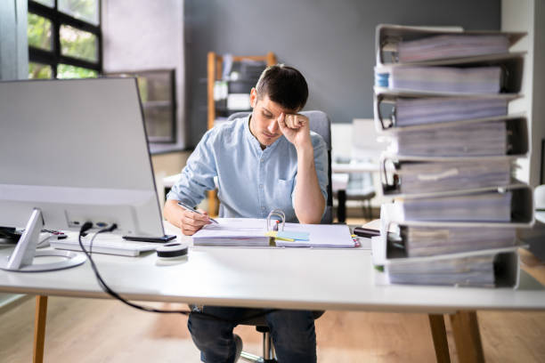 istock Banner Accountant Employee Man In Office 1336414492