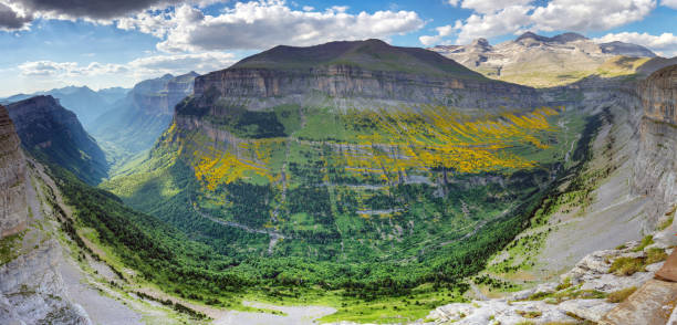 istock Panorama of the beautiful Ordesa Valley 1336417155
