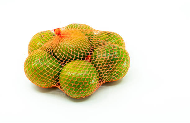 istock Group of orange or Tangerine in a net bag 1336417371