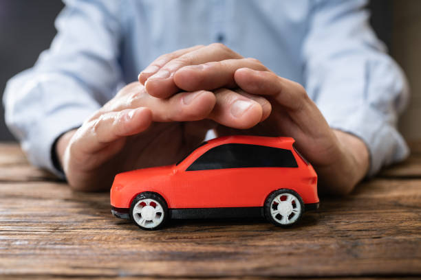istock Car Insurance Guarantee. Safe Vehicle Concept 1336417475