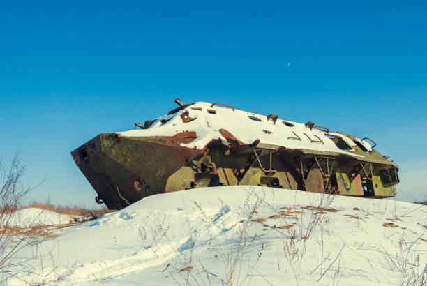 istock winter firing ground scene 1336426389