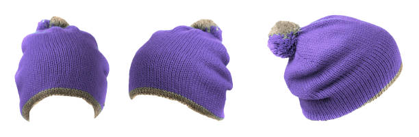 istock knitted hat with pompon purple isolated on white background 1336433345