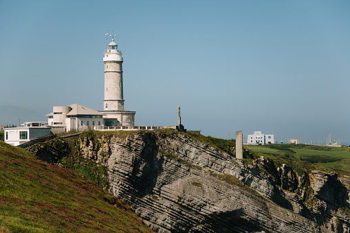 Cabo Mayor Lighthouse in Santander, Spain