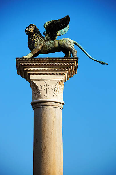 istock The lion of St Mark 133644445