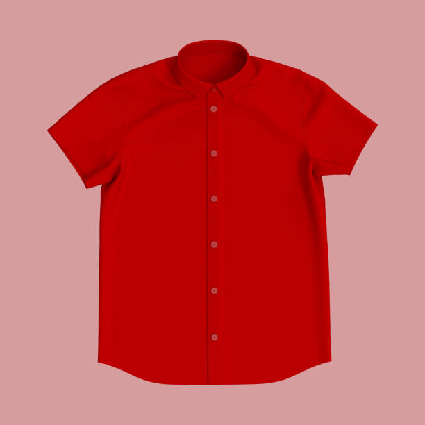 istock Short-sleeve collared shirt outfit for the office 1336446963