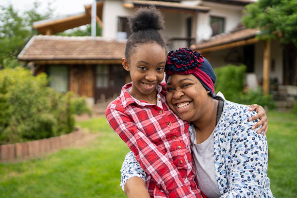 istock Afro-American mother and her daughter 1336450188
