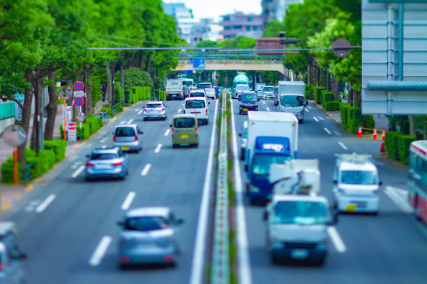 istock A miniature downtown street at the avenue daytime tiltshift 1336451782
