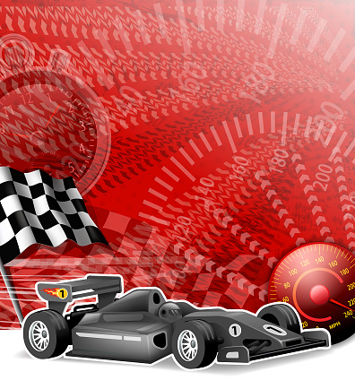 Drawn of vector speed racing list. This file of transparent and created by illustrator CS6.