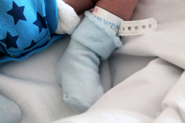 newborn baby foot