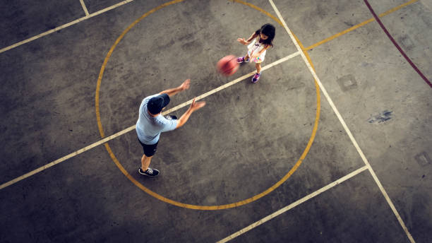 istock My father is the best basketball coach 1336469057