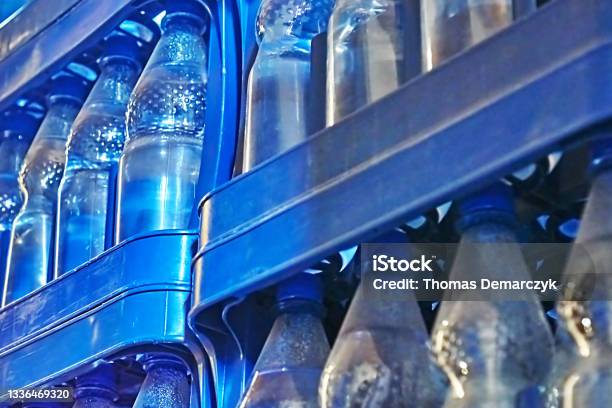 Mineral Water Stock Photo - Download Image Now - Microplastic, Blue, Bottle