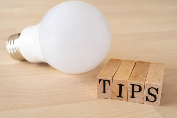 istock TIPS; Wooden stamps with 