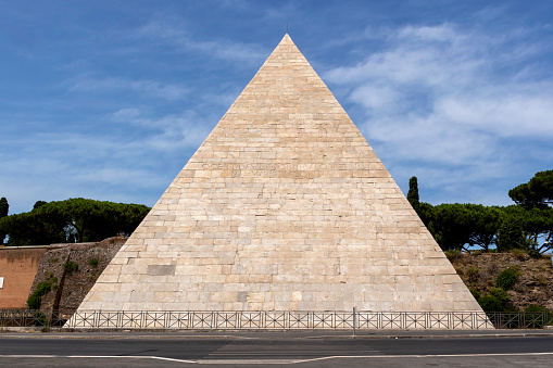 Detail of Pyramide of Gizeh - Egypt