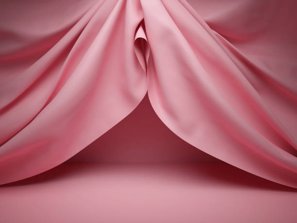 istock The scene is in pink tones. 3D rendering 1336479820