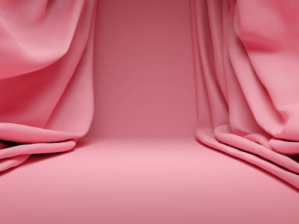 istock The scene is in pink tones. 3D rendering 1336479828