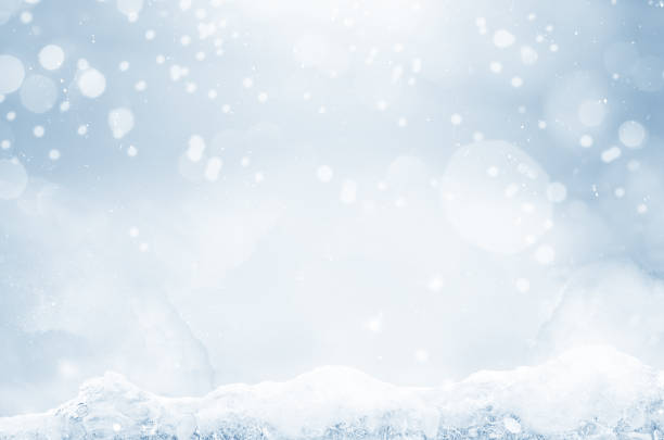 istock abstract winter christmas background with particles 1336482190