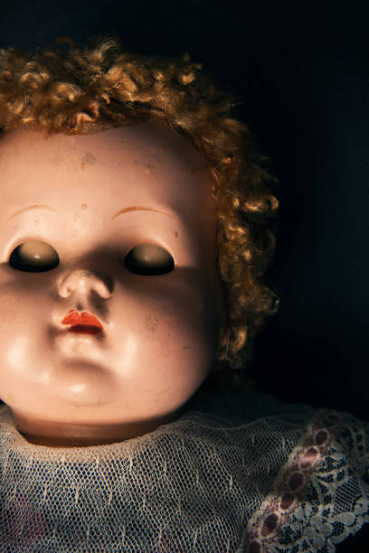 istock Creepy Sleeping Baby Doll 1336485926