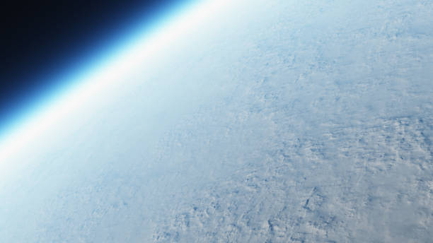 istock Atmosphere of a planet 1336490848