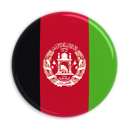 Afghanistan flag badge