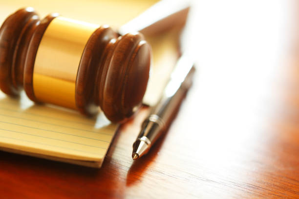 istock Gavel And Legal Pad 1336507346