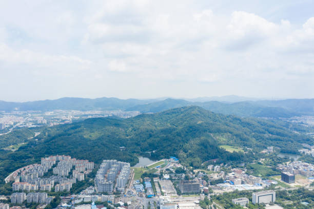 istock Landscape of a town in China 1336509201