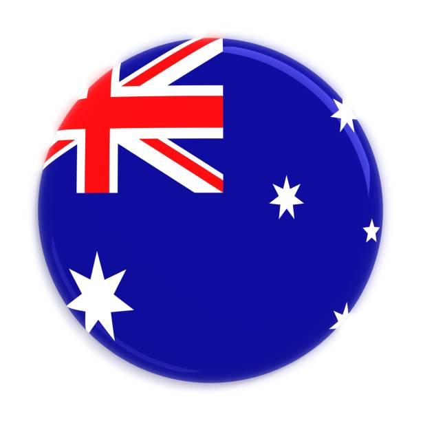 istock Australia flag badge 1336514987