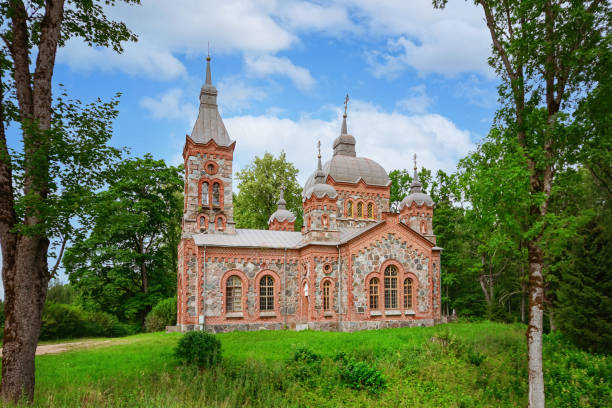 istock Old church in the rural area 1336525004