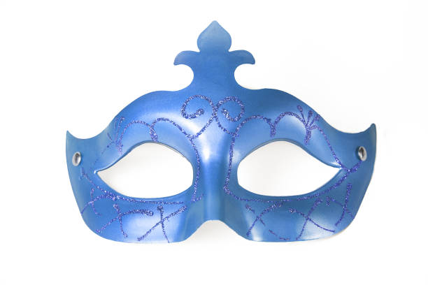 Carnival mask in white background stock photo