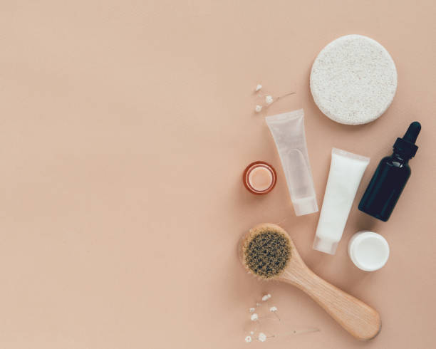 istock face and body care products flat lay on beige background 1336528876