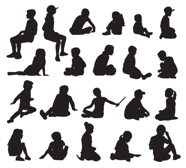 Free Stock Photo of A silhouette of a child reading a book | Download ...