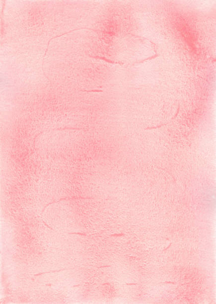 istock Pink watercolor Template, spring design template with paper texture. 1336536993