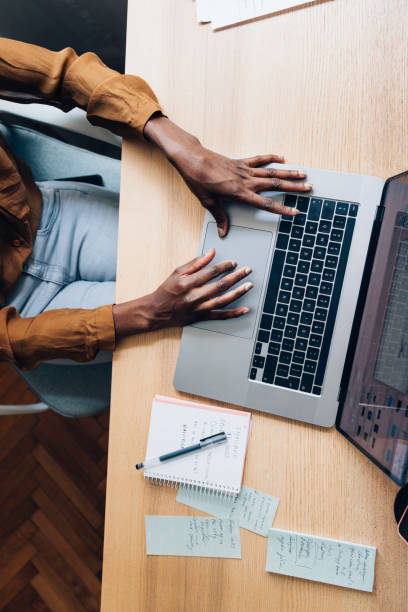 istock An Anonymous Business Woman Working at Home 1336556425