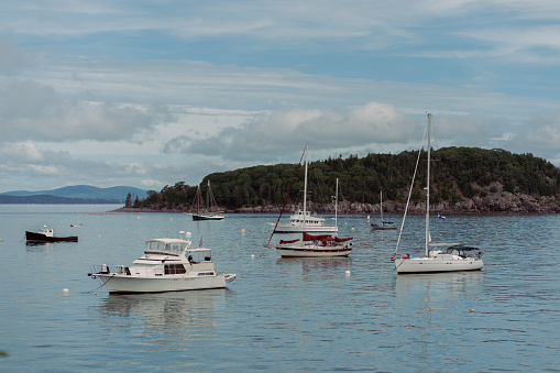 Boats in Acadia National Park