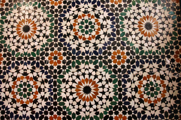 istock Traditional and handicraft zellige (tile) in Morocco 1336563656