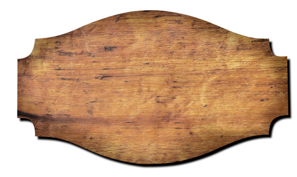 wooden sign blank
